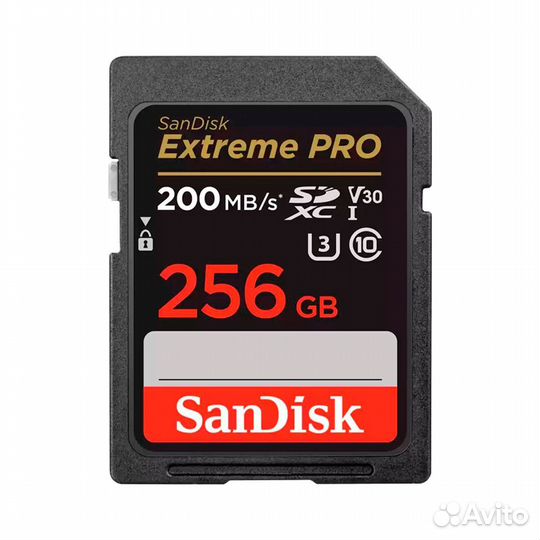 SanDisk Extreme PRO (4K) 200mb/s 256Gb