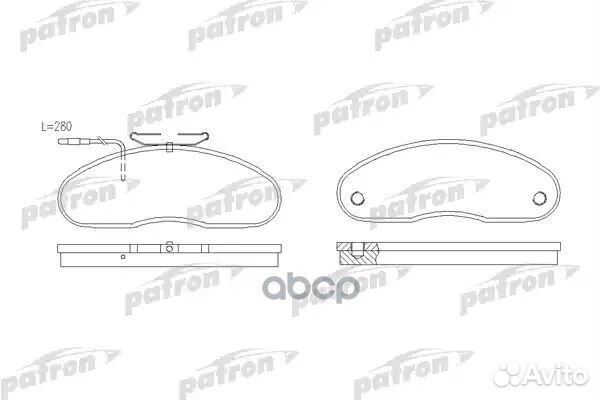 Колодки тормозные дисковые передн nissan: trade