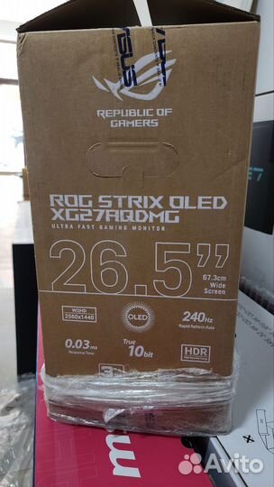 Asus rog strix oled xg27aqdmg 27