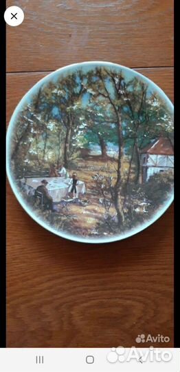 Настенные тарелочки, Времена года, Цена за 4 шт