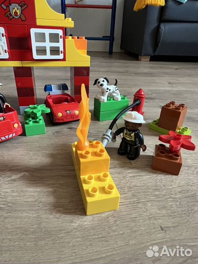 Lego duplo пожарная станция