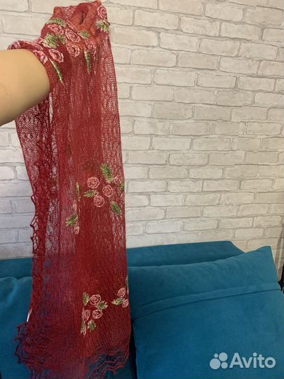 Шаль паутинка