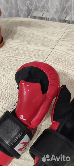 Боксерские перчатки детские 8 oz