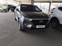 Hyundai Santa Fe 2.0 AT, 2019, битый, 120 000 км, с пробегом, цена 1 800 000 руб.