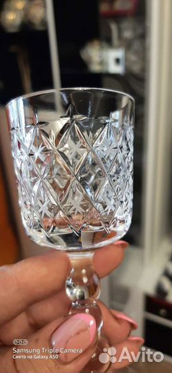 Хрустальные рюмки СССР