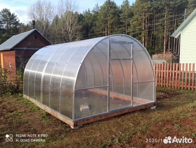 Теплицы. Прочный каркас из профиля 20х40 мм