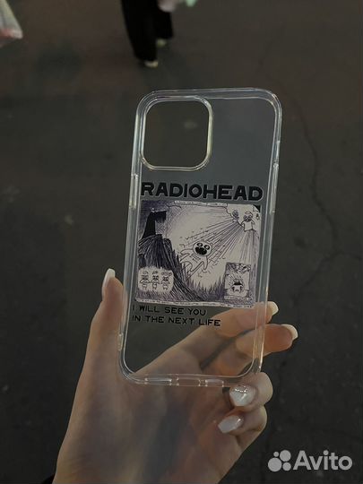 Чехол radiohead на айфон 14 про макс