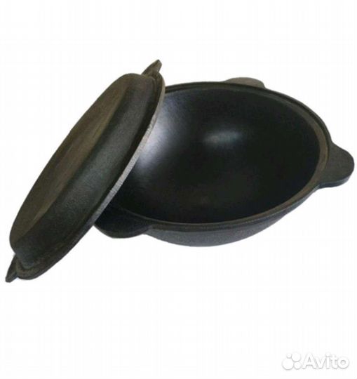 Крышка-сковородка чугунная