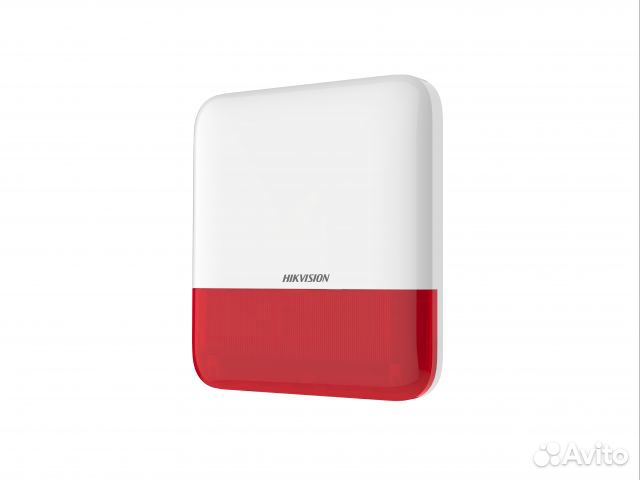 Беспроводной уличный оповещатель (красный инд)