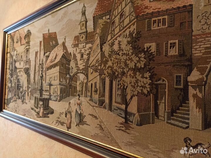 Картина гобеленовая 118х57 см отличное состояние