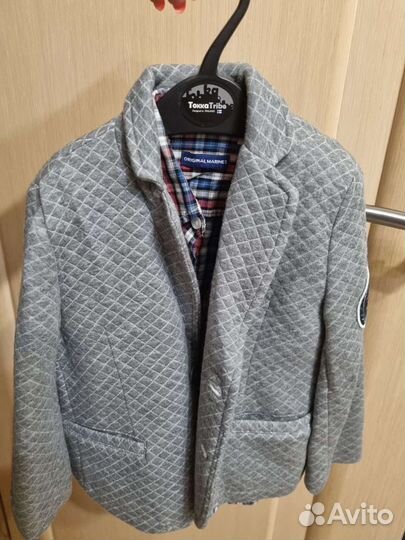 Пиджак и рубашка 104 размер