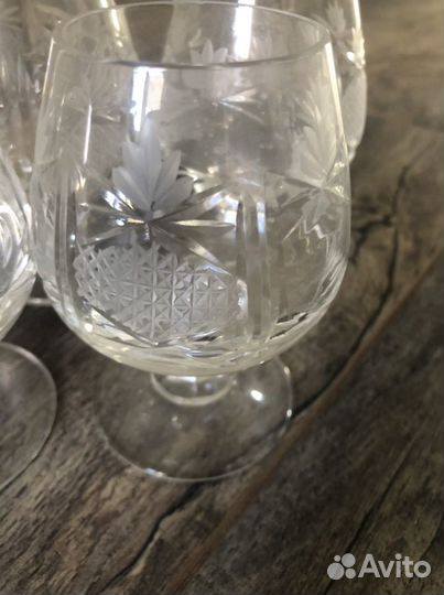 Хрустальные бокалы