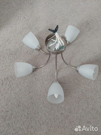 Люстра потолочная светодиодная бу