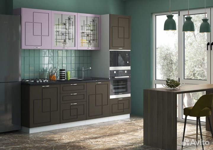Кухонный гарнитур Виола-Клетка