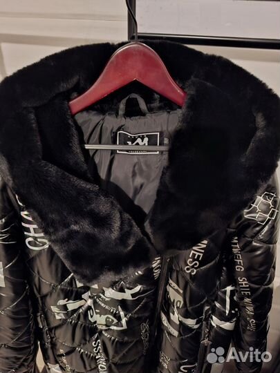 Пуховик зимний женский 52 54