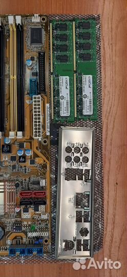 Intel core 2 quad q8300, asus p5k, озу Crucial