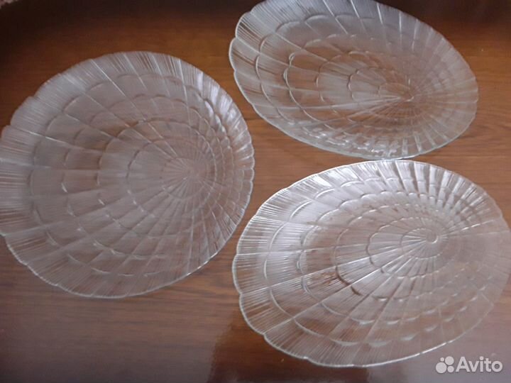 Посуда из стекла,прозрачная