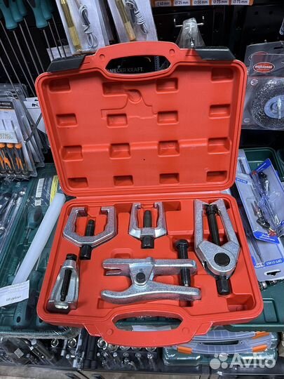 Набор съемников шаровых опор 5 пр