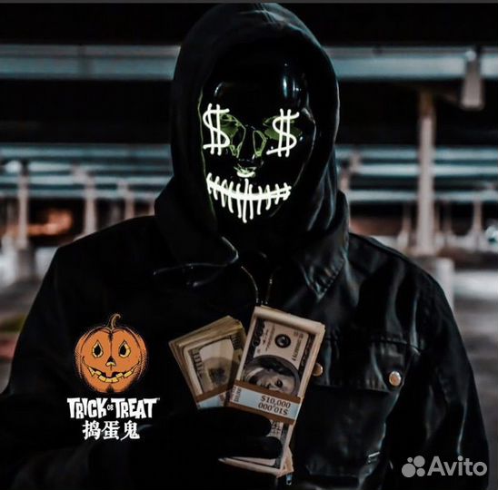 Маска стиль Киберпанк