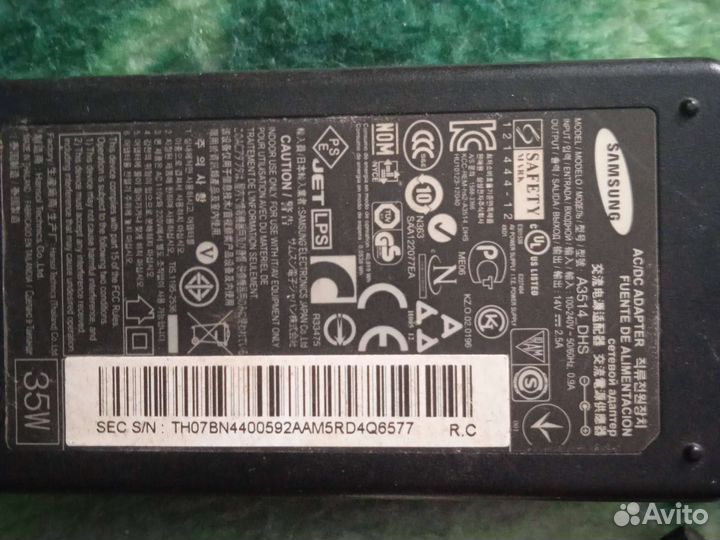 Зарядка для ноутбука acer