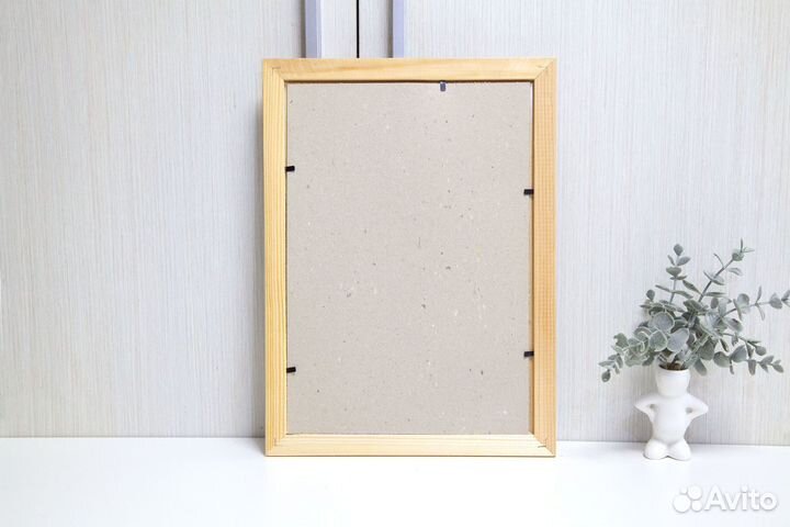 Деревянная рамка со стеклом А4 (21х30 см)