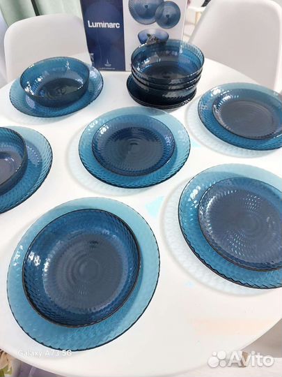 Сервиз luminarc 18 тарелок