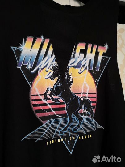 Майка Рок Never H&M