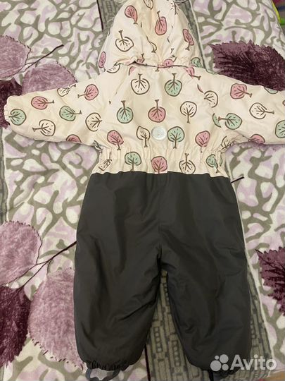 Зимний комбинезон для девочки 86