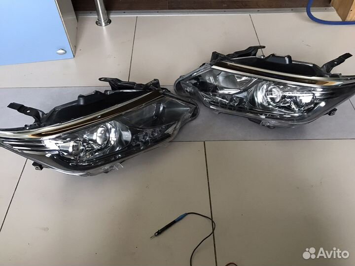 Фара Тойота камри 55 эксклюзив Led
