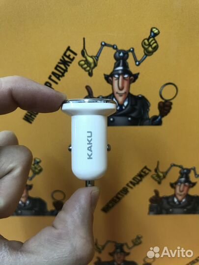 Автомобильная зарядка 3 ампера 18W