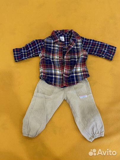 Костюм рубашка брюки и толстовка