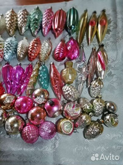 Елочные игрушки СССР