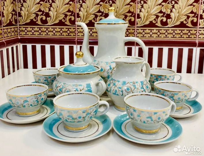 Чайно-кофейный cервиз Довбышcкого зaвoдa