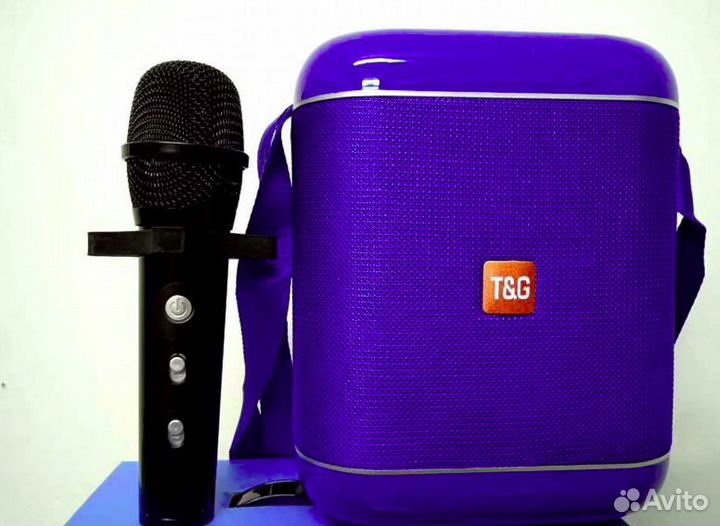 Колонка + Караоке + Микрофон + Рeмень + Гарантия
