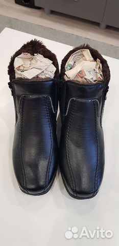 Полуботинки зимние. женские 41 размер