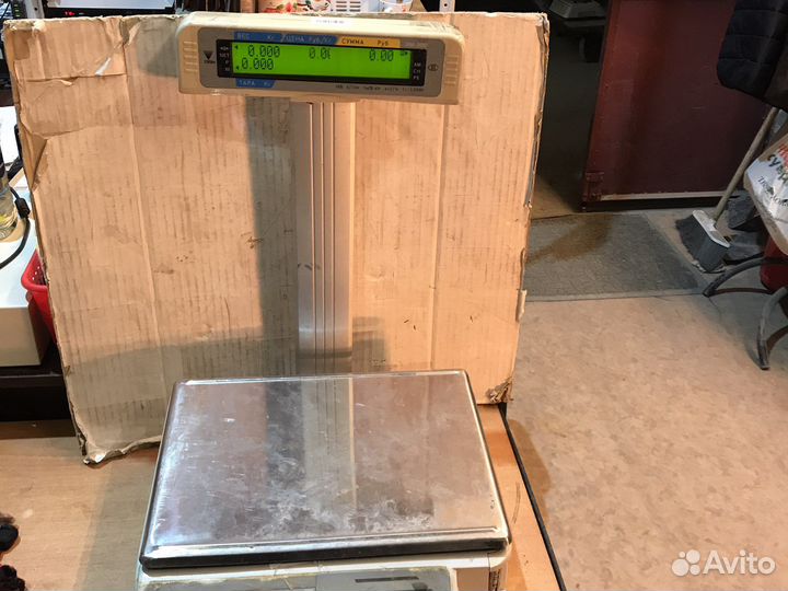 Весы Digi SM 300. С печатью этикеток