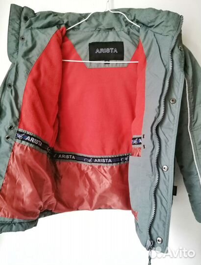 Куртка демисезонная для мальчика 110 утепленная