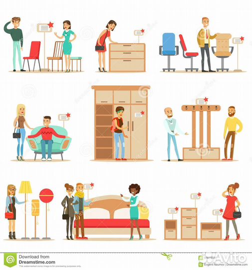 Продавец консультант мебели