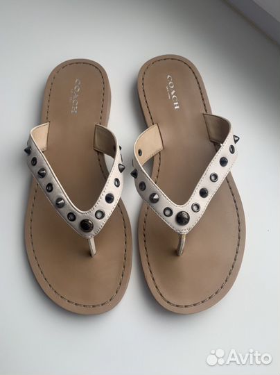 Шлепки coach 7us