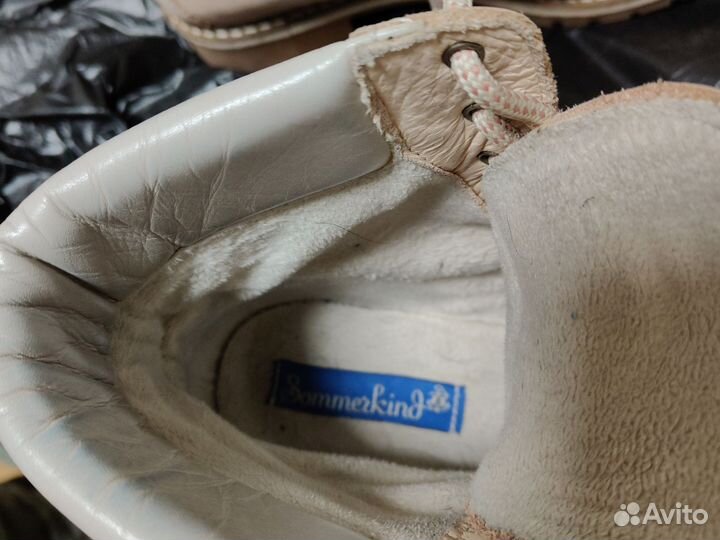 Ботинки женские 38 размер натуральная кожа