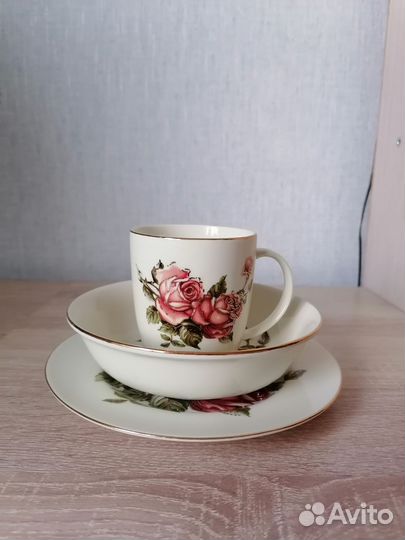 Чашка с блюдцем