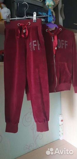 Качественный Турецкий велюровый спортивный костюм