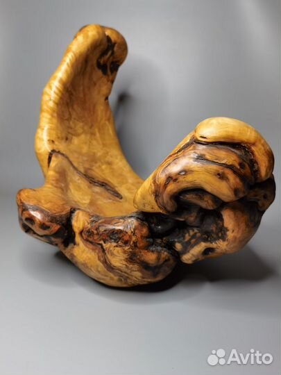 Ваза интерьерная из дерева