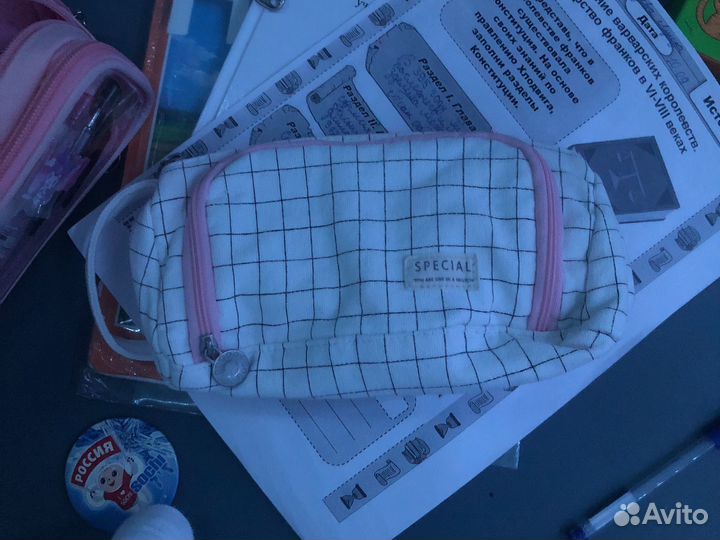 Пенал школьный для девочки