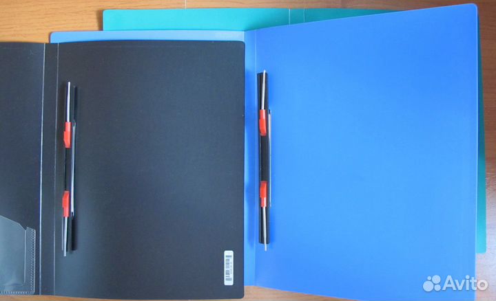 Папки пластиковые новые и б/у одним лотом