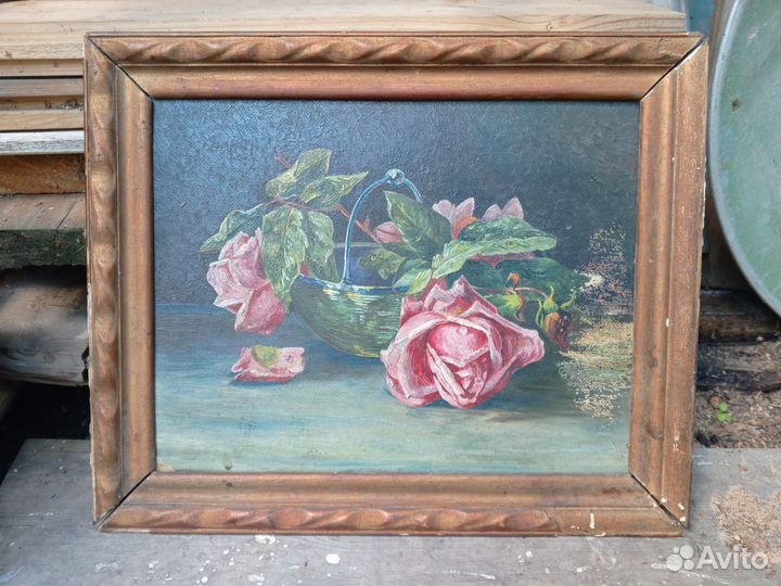 Картина маслом на холсте натюрморт