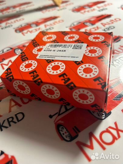 Подшипник Fag 6208k