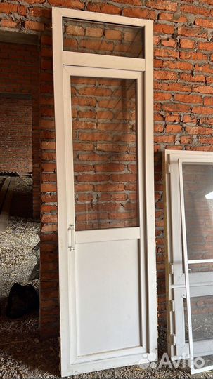 Пластиковые окна и двери бу