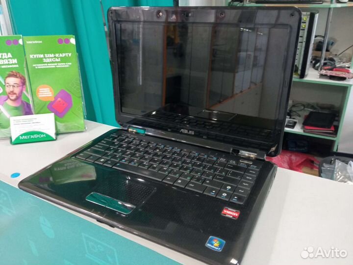 Asus k40ab, неисправен, корпус целиком