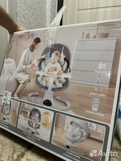 Электрокачели для новорожденных новые
